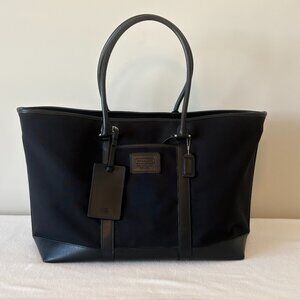 Authentic Coach Canvas XL Weekender Black Tote Bag